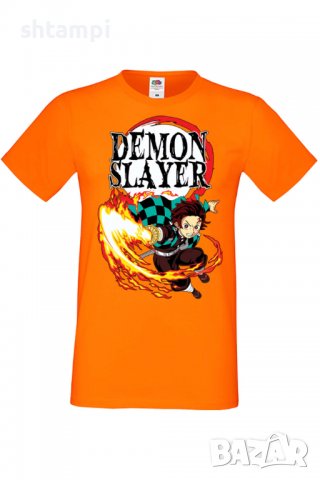 Мъжка тениска Demon Slayer Tanjiro Kamado 01,Анимация,игра,Празник,Повод,, снимка 9 - Тениски - 38075869