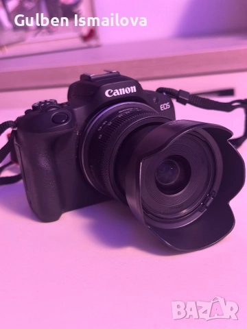 Canon EOS R100 + RF-S 18-45mm , снимка 2 - Фотоапарати - 52768575