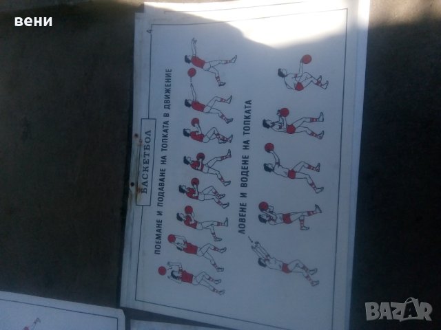 Учебни плакати футбол баскетбол , снимка 2 - Футбол - 40331828