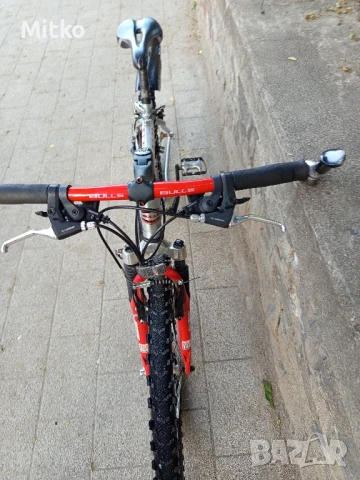 26 цола алуминиев велосипед с 21 скорости усилени капли амортисьори предни като нов , снимка 9 - Велосипеди - 50554532