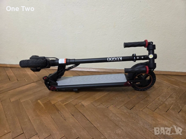 Електрическа тротинетка KUGOO S1 Plus 30 км/ч, автономия 25 км, 350W, снимка 7 - Велосипеди - 52356163