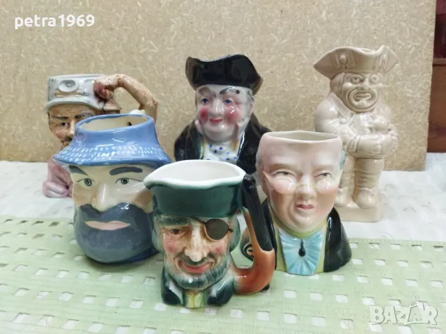 Порцеланова Tobi Jug и характерни порцеланови кани Fillpot, Philpot