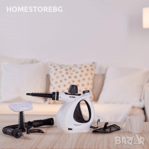 🧼🔥 Парочистачка Solac Steam Jet 2.1 – мощна и компактна, снимка 6 - Парочистачки и Водоструйки - 51533990