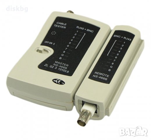 Нов тестер за кабели RJ45, BNC - LAN Tester