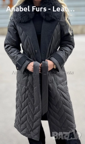 Дамски палта естествена кожа и естествен косъм, снимка 13 - Якета - 37512393