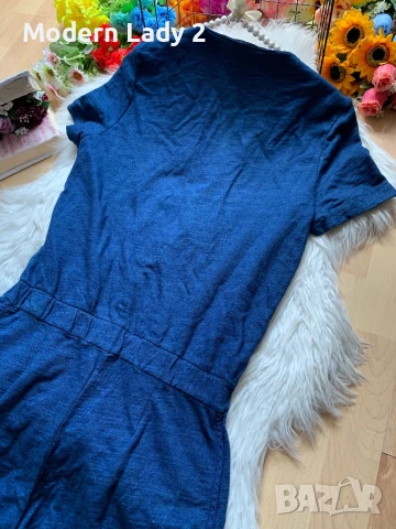 Къс син гащеризон, снимка 3 - Гащеризони - 51005774