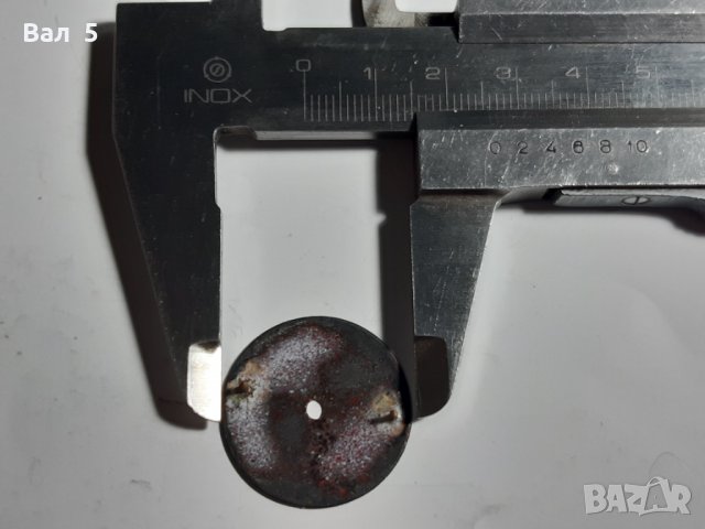 Циферблат от джобен часовник - порцелан, снимка 3 - Антикварни и старинни предмети - 32331492