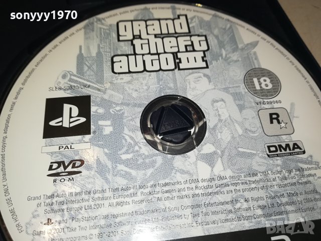 GRAND THEFT AUTO III GAME PS2 ВНОС GERMANY 0302242000, снимка 12 - Игри за PlayStation - 44118117