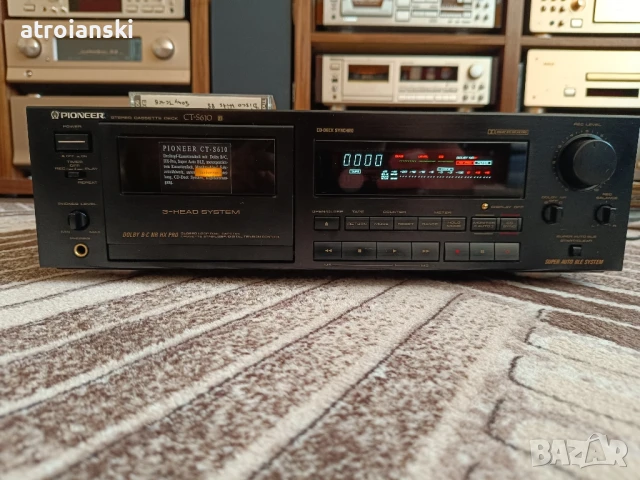 Pioneer CT-S610 Stereo Cassette deck, снимка 6 - Декове - 49915756