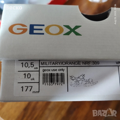 Сандали GEOX, снимка 4 - Детски сандали и чехли - 51479953