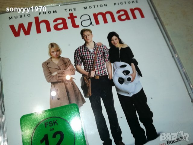 WHAT A MAN CD X2 ВНОС GERMANY 2812231133, снимка 4 - CD дискове - 43569141