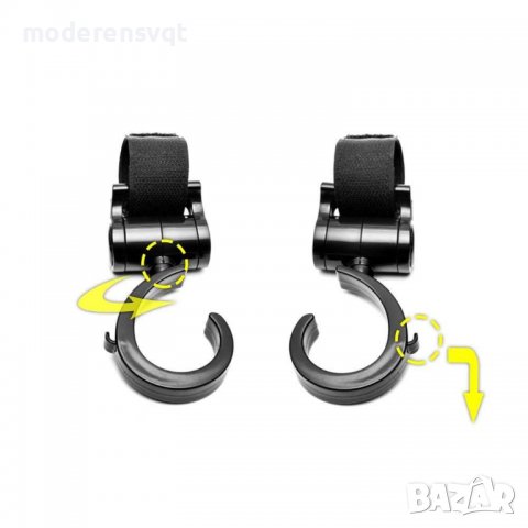 Мултифункционални кукички за бебешка количка 2бр., снимка 4 - Други - 37544668