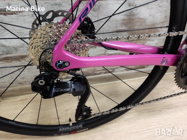 НОВ карбонов шосеен велосипед Ridley Fenix SLiC Disc 105 Di2 Vision , снимка 5 - Велосипеди - 51794931