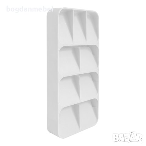 Органайзер за Прибори Quttin Бял Пластмаса (39 x 16 x 5 cm), снимка 1 - Сушилници - 40485274