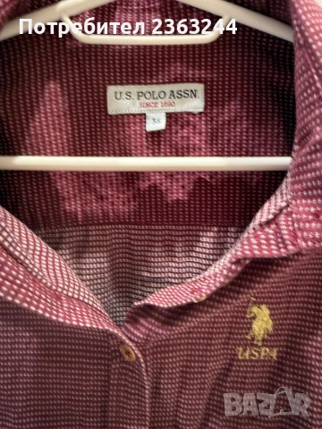 Риза U.S.Polo, снимка 2 - Ризи - 51425948