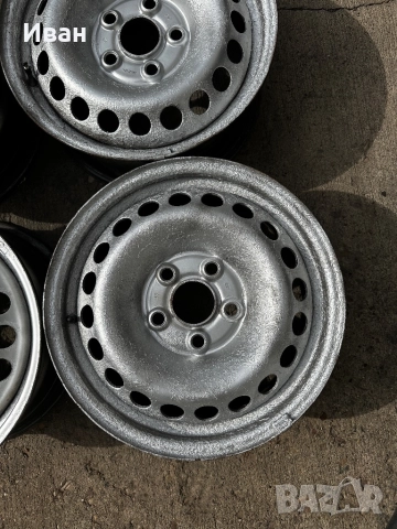 4бр. ОЕМ железни джанти 16” VW Transporter T5 T6 Транспортер, снимка 2 - Гуми и джанти - 51568310