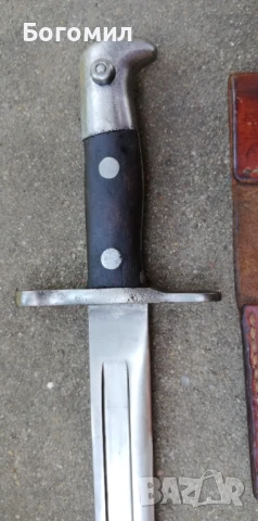 Старинен швейцарски щик. , снимка 4 - Антикварни и старинни предмети - 50924685