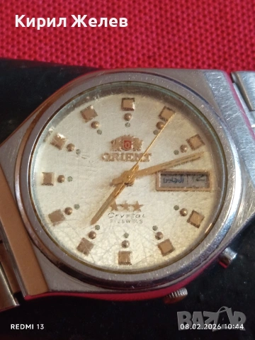 Класически модел мъжки часовник ORIENT CRISTAL работи за КОЛЕКЦИЯ 52830