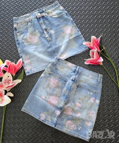 пола деним , снимка 2 - Поли - 51319741