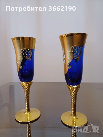 Чаши Мурано, снимка 2 - Други ценни предмети - 52586707