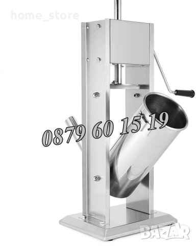 Професионална Пълначка за месо, кайма, луканки, суджук 3л, 5л, 7л, 10л, снимка 2 - Друго търговско оборудване - 43177691