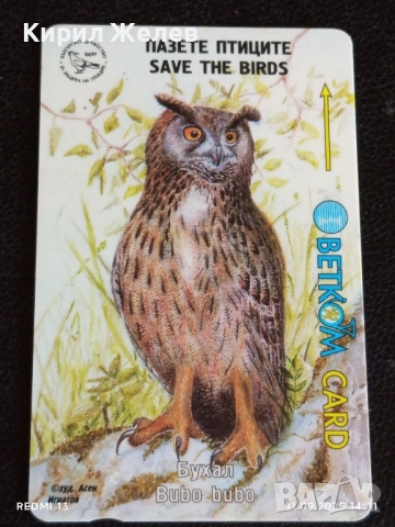 Три фонокарти МОБИКА, БЕТКОМ тема ЖИВОТНИ ПРИЛЕП, ЛЯСТОВИЧКА, БУХАЛ 38400, снимка 3 - Колекции - 51678827