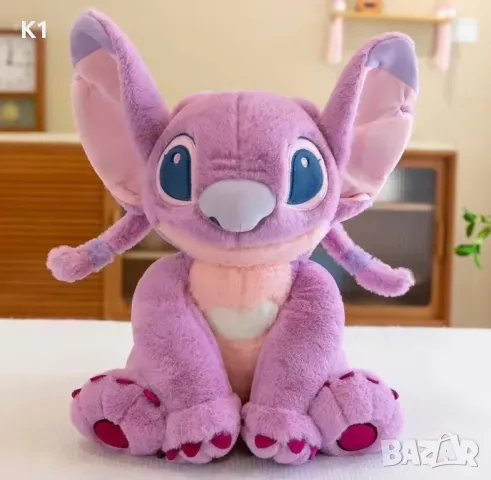 Плюшена играчка Лило и Стич, 35-55см, Lilo Stitch плюшени играчки, снимка 5 - Плюшени играчки - 50392144