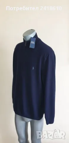 POLO Ralph Lauren Cardigan Merino Knitted Full Zip Mens Size L НОВО! ОРИГИНАЛ! Мъжка Вълнена Жилетка, снимка 8 - Пуловери - 47979436
