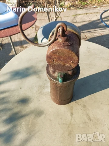 стар фенер , снимка 3 - Антикварни и старинни предмети - 51223228