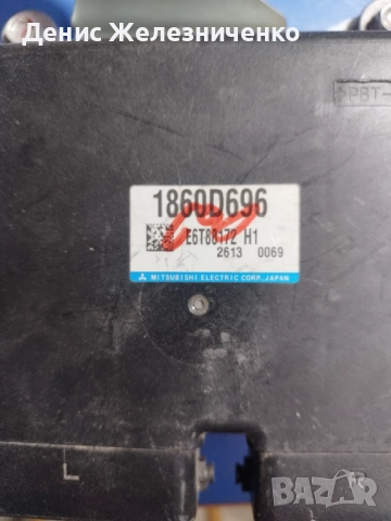 Компютър на двигателя за Mitsubishi Eclipse Cross Plug-in Hybrid 2021-2024 186D696, снимка 2 - Части - 52773032