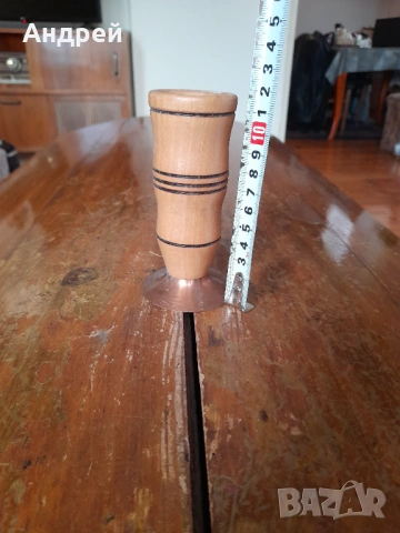 Стара дървена ваза, снимка 2 - Други ценни предмети - 53256917