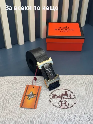 Hermes Колан Естествена Кожа Хермес Код D2090, снимка 6 - Колани - 49409149