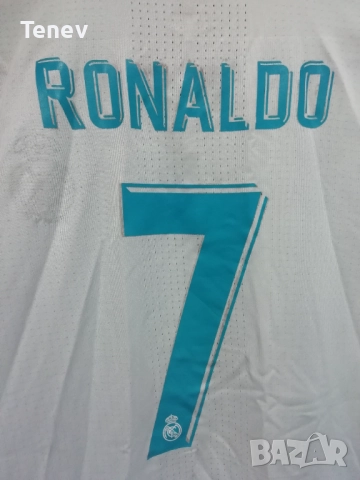 Реал Мадрид Роналдо Финал 2018 Шампионска Лига оригинална тениска фланелка Real Madrid Ronaldo      , снимка 3 - Тениски - 51831871