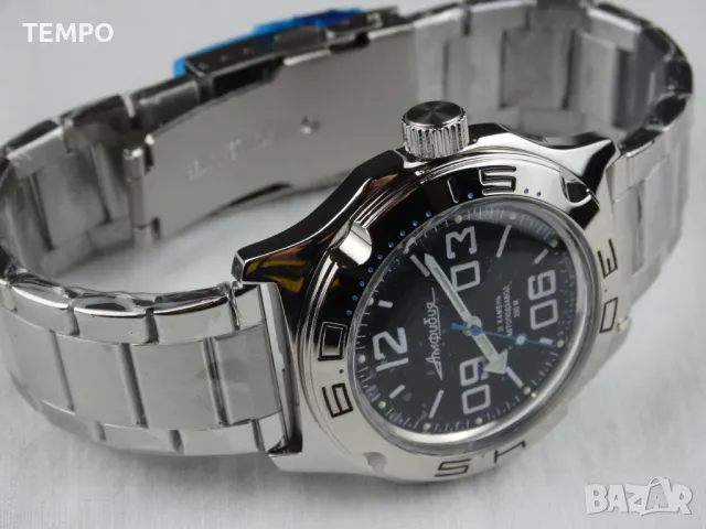 ВОСТОК АМФИБИЯ АВТОМАТИЧЕН ref: 100819, снимка 3 - Мъжки - 47468574