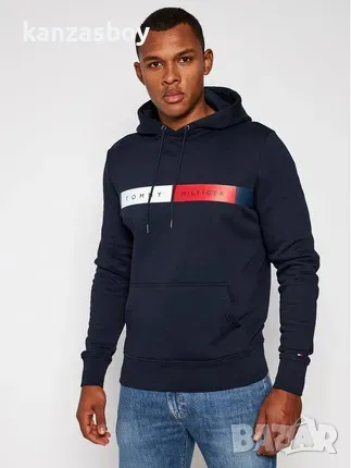Tommy Hilfiger Sweatshirt Rwb Logo - страхотно мъжко горнище С, снимка 2 - Спортни дрехи, екипи - 48788460