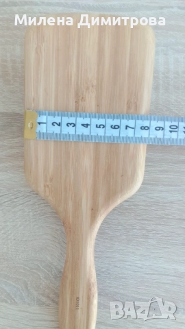 Оригинална бамбукова четка Olivia Garden, снимка 5 - Продукти за коса - 50786415