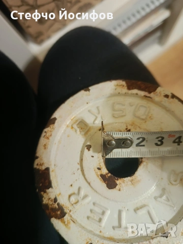 Тежест за щанга , снимка 4 - Фитнес уреди - 53381948