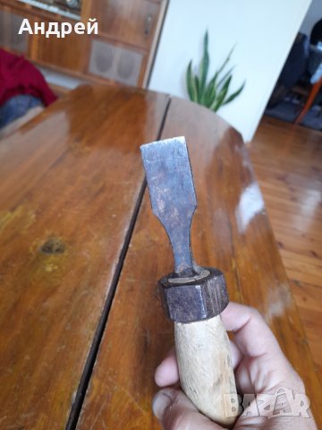 Старо дърводелско длето #6, снимка 3 - Антикварни и старинни предмети - 34568472