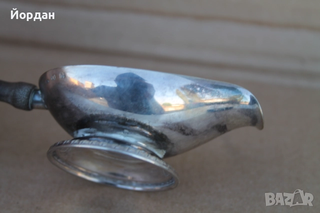 Сребърна сосиера , снимка 7 - Антикварни и старинни предмети - 52653998