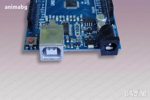 ANIMABG Платка ARDUINO UNO R3 ATmega328P, снимка 4 - Друга електроника - 35550619