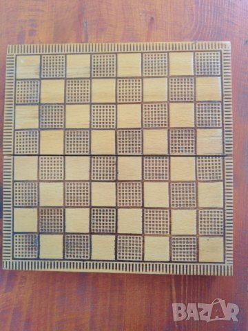 Дървена кутия от шах 17 см. , снимка 1