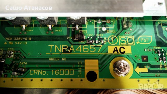 Panasonic TH-42PZ85EA ,NPX702MF-1A ,TNPH0712 1[A] ,TNPA4439 1[D] ,TNPA4657 1[SC] ,TNPA4658 1[SS] , снимка 12 - Части и Платки - 28564174
