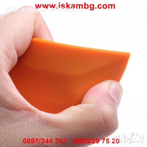 Пластмасови четки за мазане със силиконов накрайник, снимка 6 - Прибори за хранене, готвене и сервиране - 26930961