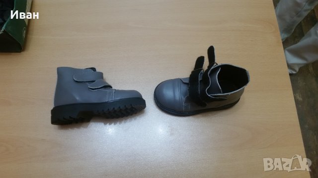 Детски обувки от естествена кожа - Нови !!!, снимка 3 - Детски боти и ботуши - 27491409