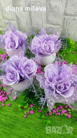 Бюджетен подарък в любимото лилаво!!, снимка 12 - Декорация за дома - 48596041