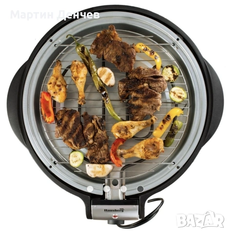 Барбекю Electric Hausber, снимка 4 - Барбекюта - 53335566