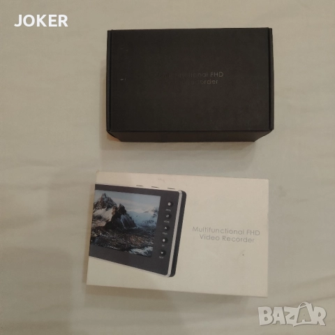 HD видеозаснемаща Монитор 1080P 60FPS USB 2.0 с 5" OLED екран, черна