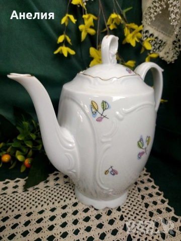 Bavaria фин костен порцелан Барок, снимка 7 - Чаши - 51701224