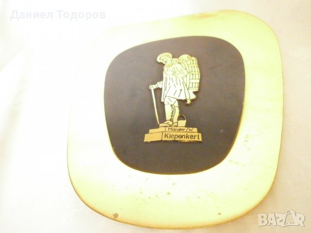 Стара Метална Декоративна Картина ,  Бронзово Пано , снимка 5 - Картини - 36873644