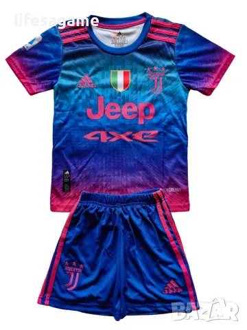 Ретро! Детско - юношески футболен екип Ювентус Погба Juventus Pogba, снимка 2 - Детски комплекти - 49592771